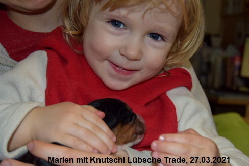 Marlen mit Knutschi Lbsche Trade, 27.03.2021